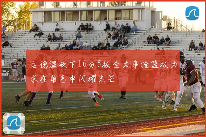 古德温砍下16分5板全力争抢篮板力求在角色中闪耀光芒